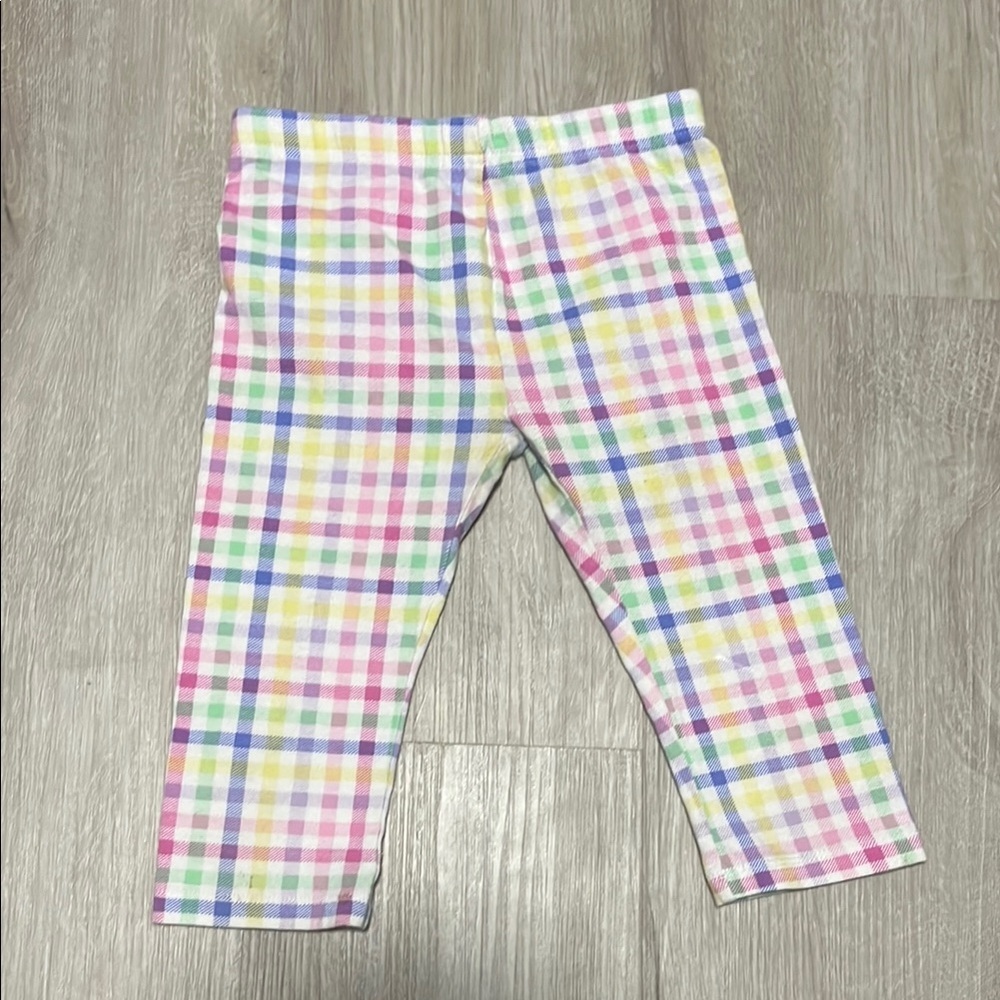 4/$20 Colorful Plaid Girl’s Leggings
